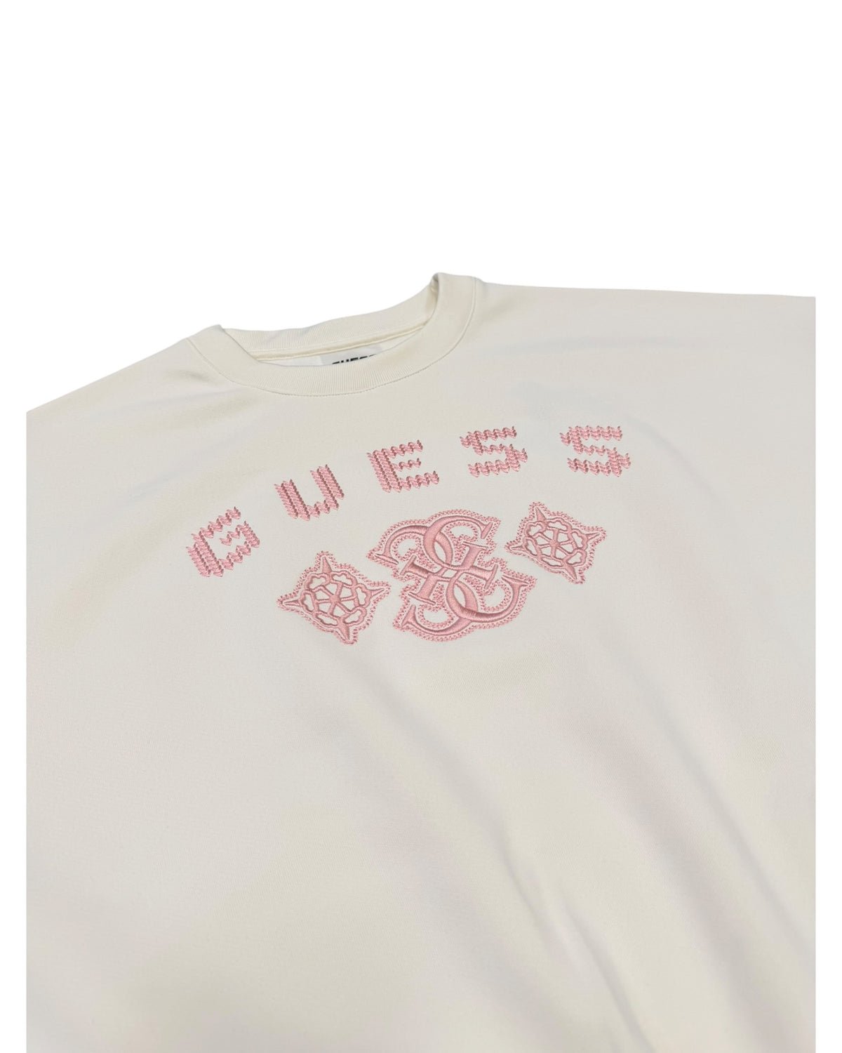 felpa donna guess ricamo