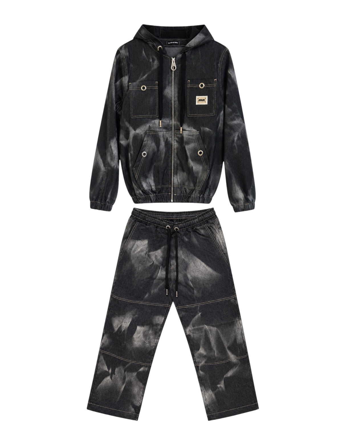 coordinato in denim uomo mfn