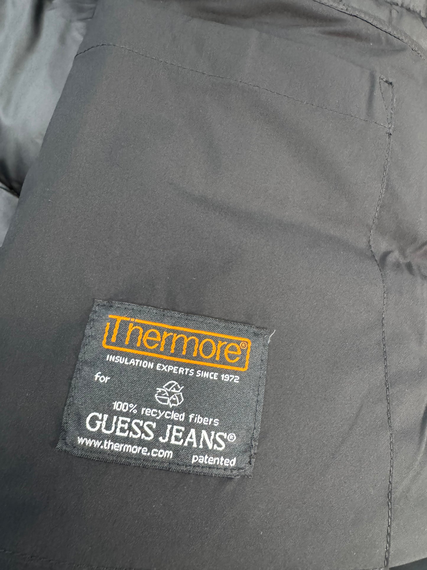 piumino donna guess cropped