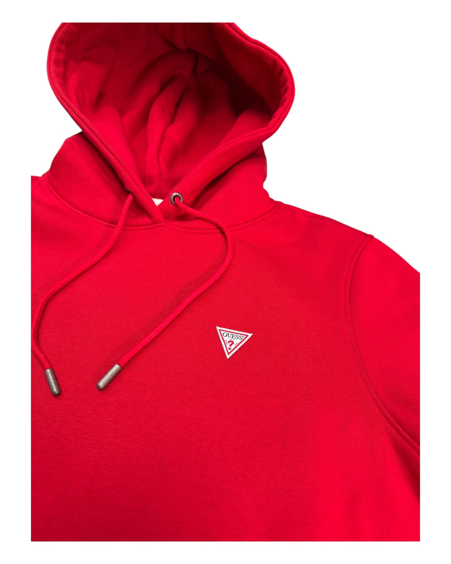 felpa donna guess con cappuccio