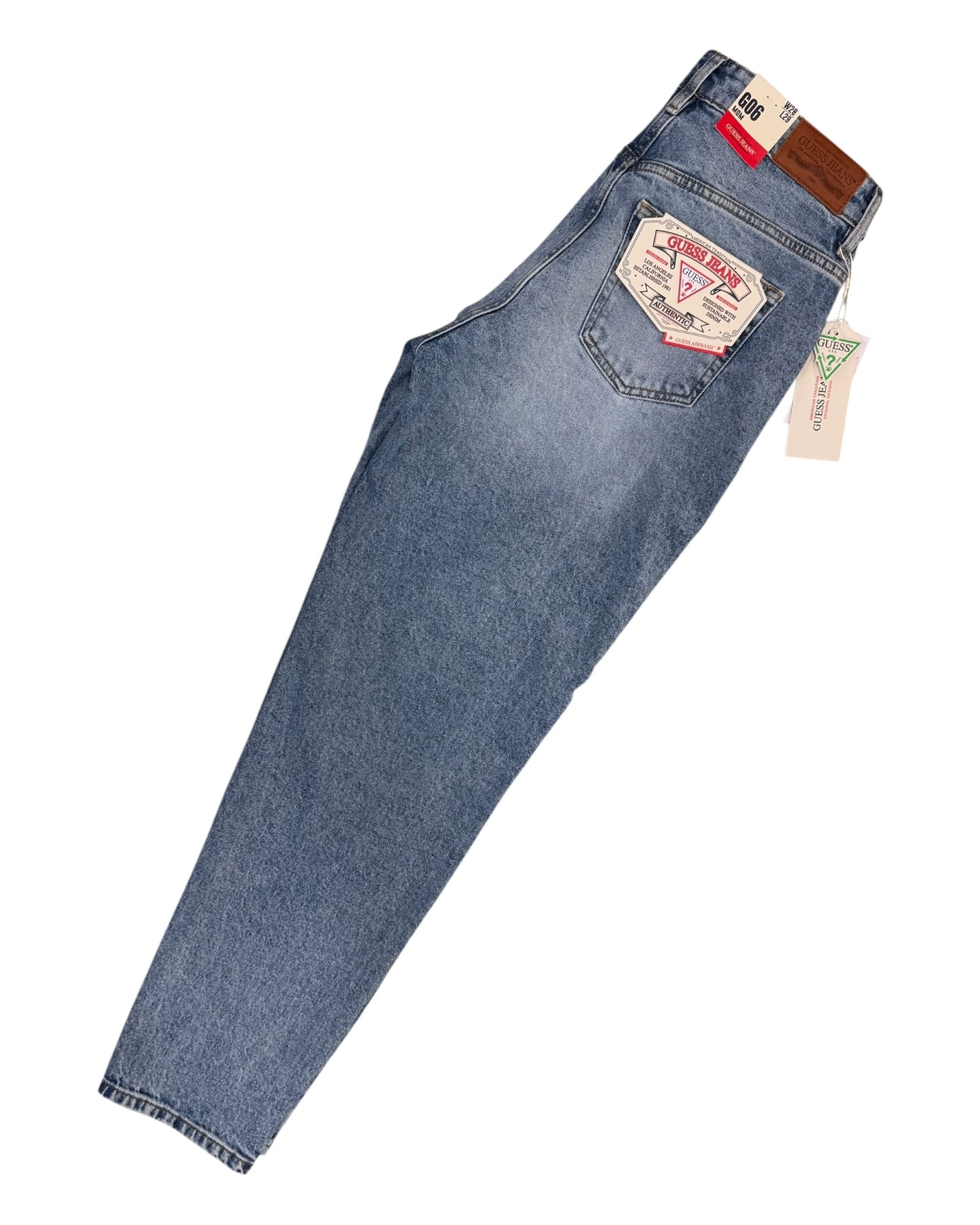 jeans donna guess mom fit