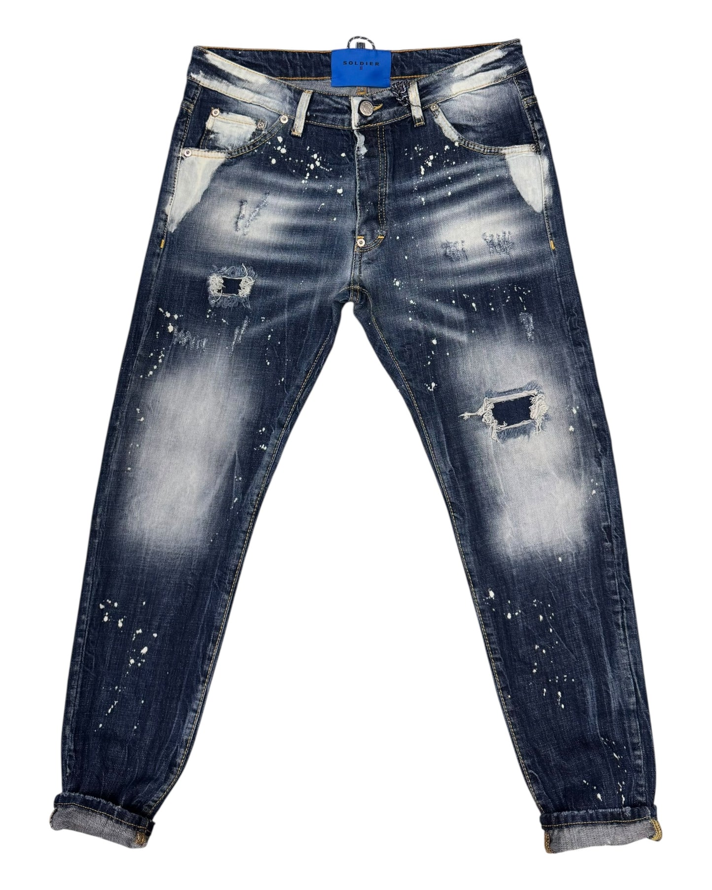 jeans uomo soldier modello boss