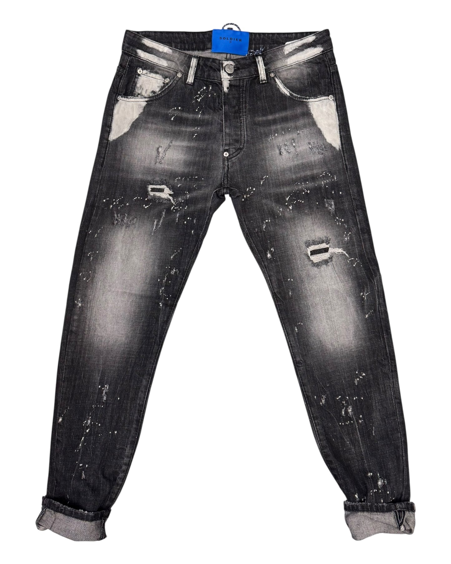 jeans uomo soldier modello boss