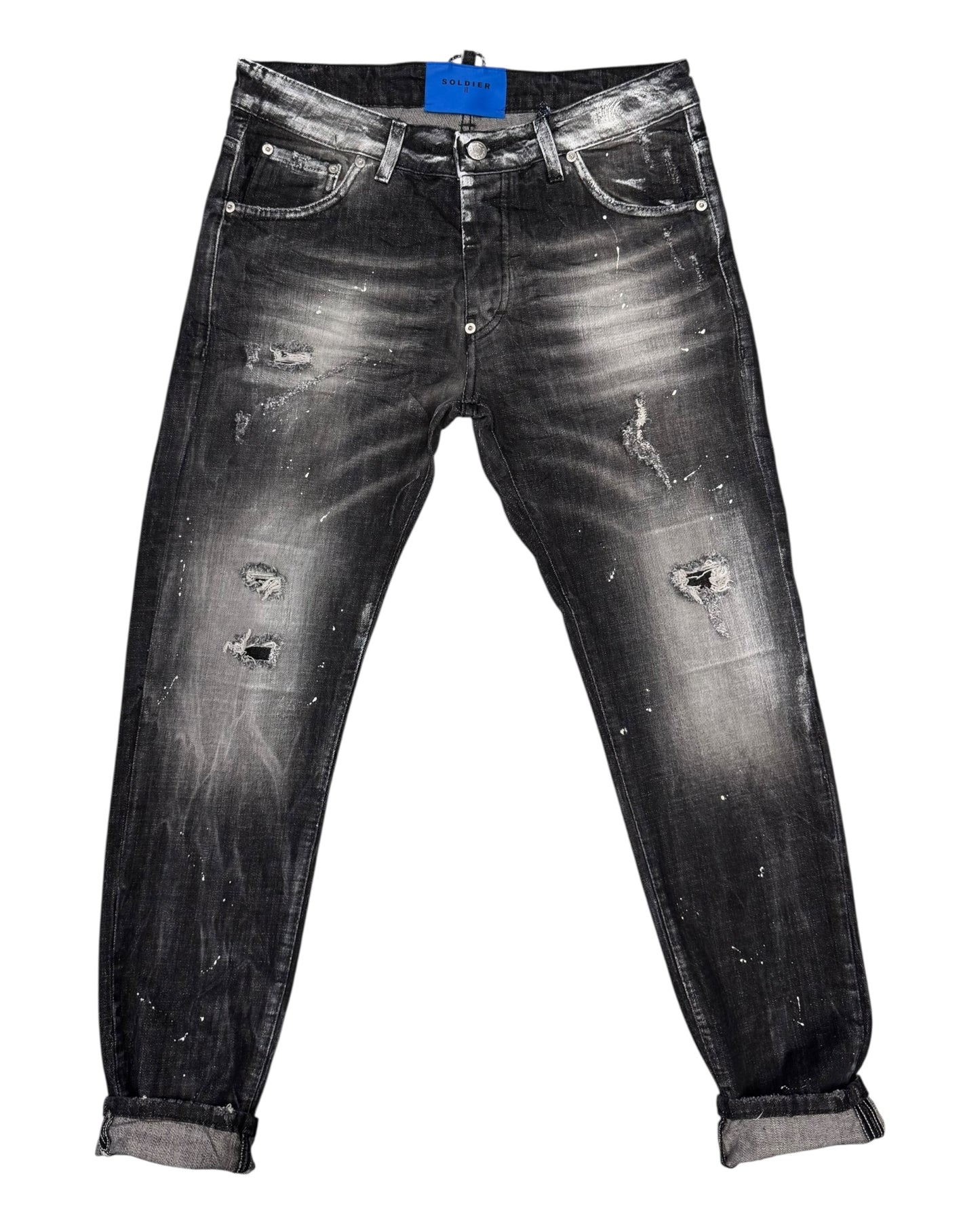 jeans uomo soldier modello boss