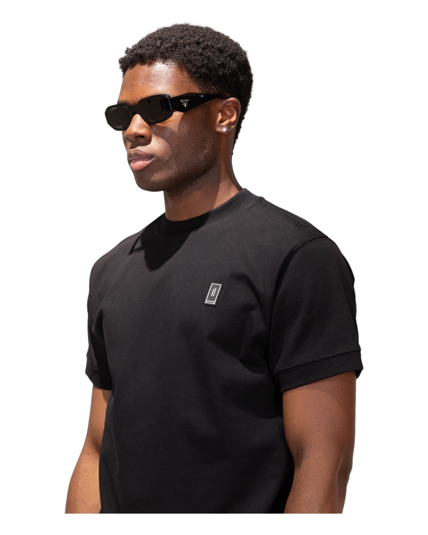 shirt uomo soldier patch lato cuore