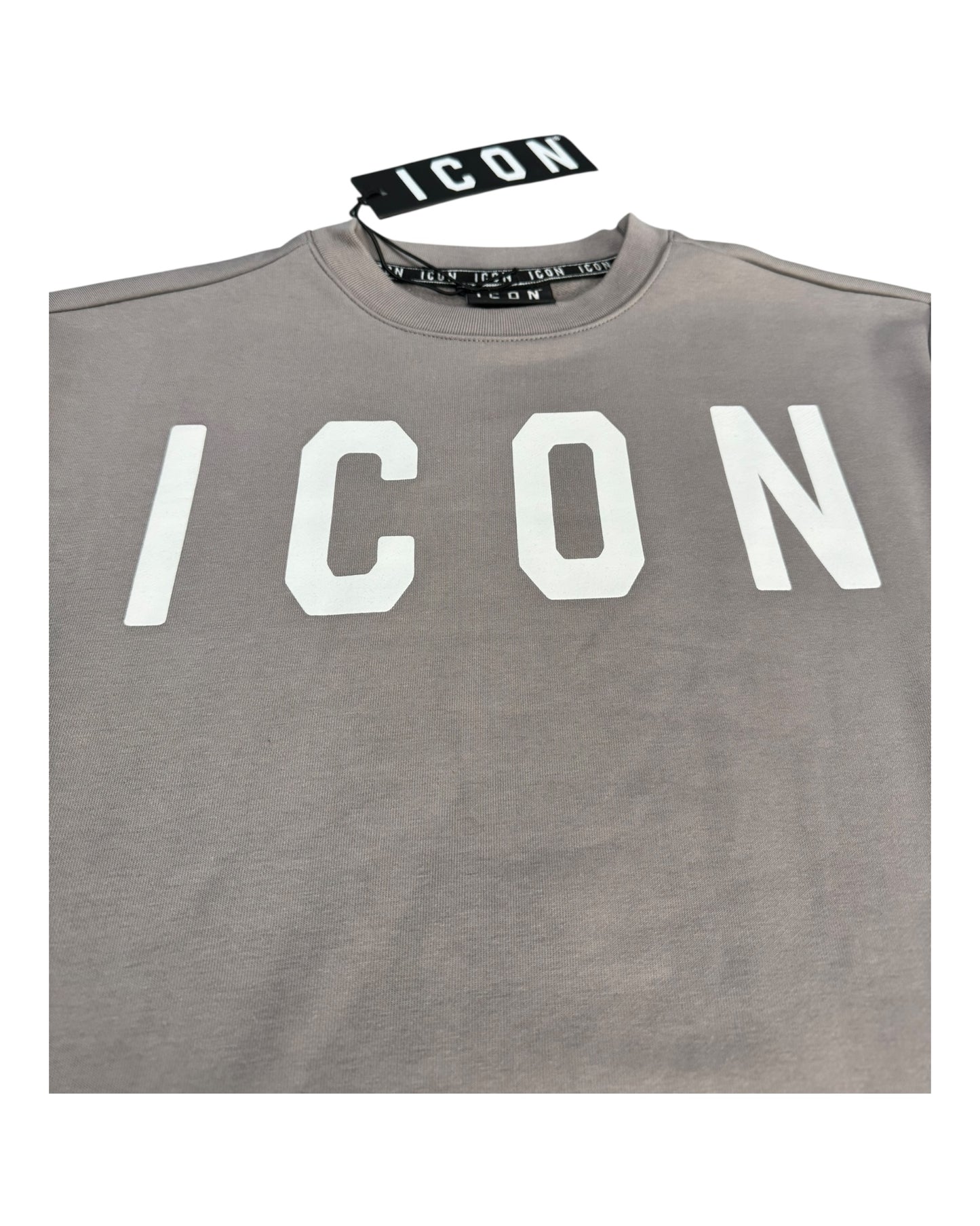 felpa uomo icon stampa grande