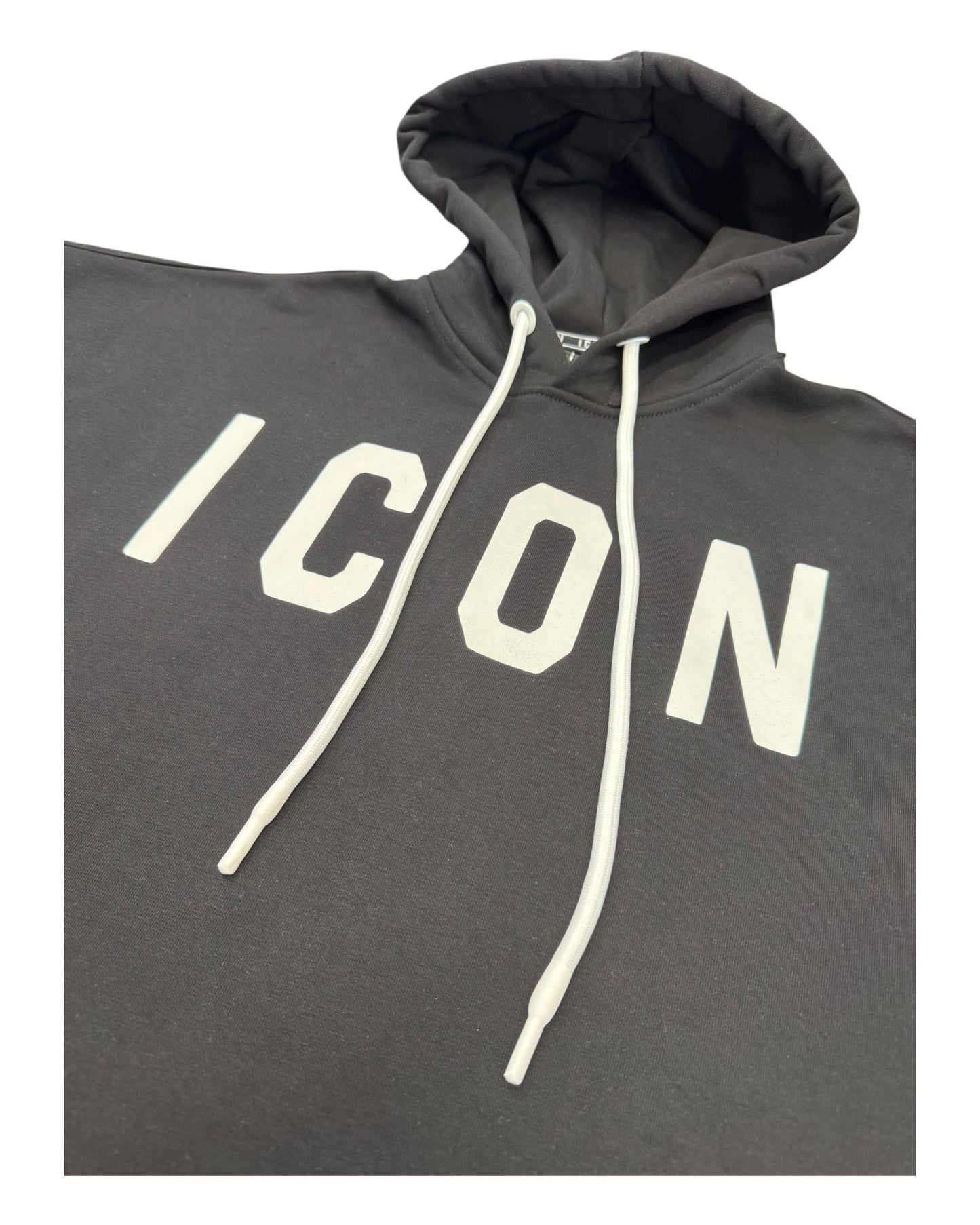 vestito icon donna con cappuccio e tasche a scomparsa