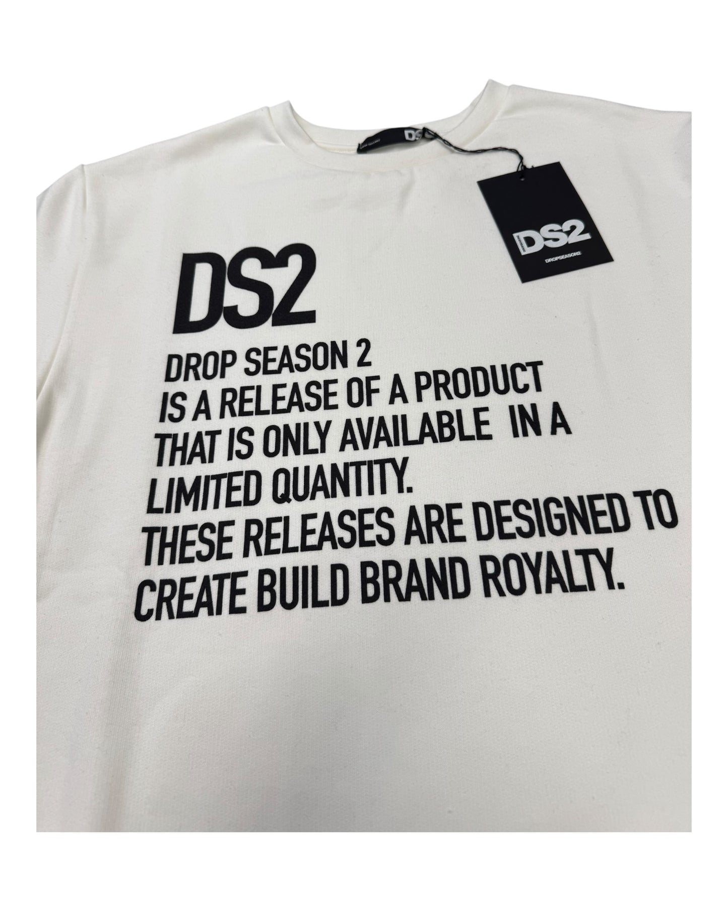 felpa uomo ds2 stampa grande