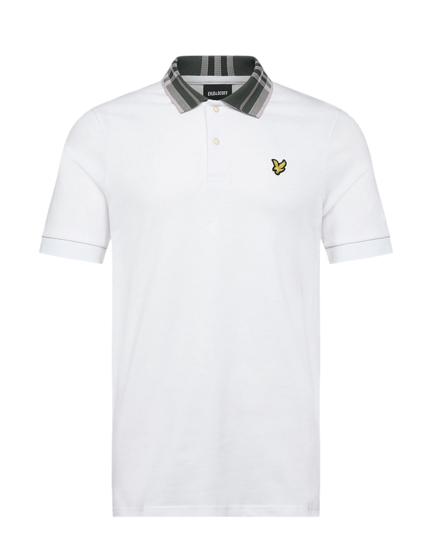polo uomo lyle & scott colletto fantasia