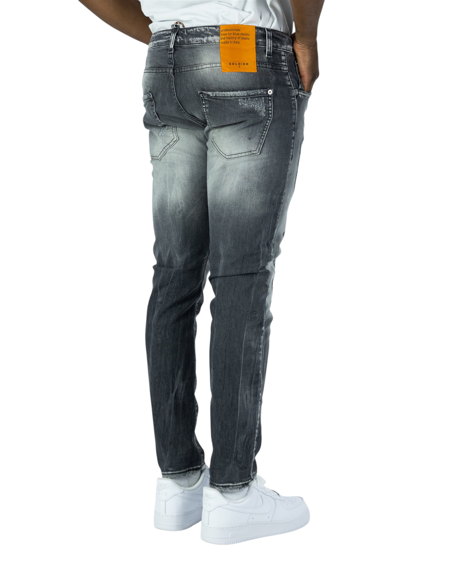 jeans uomo soldier modello boss