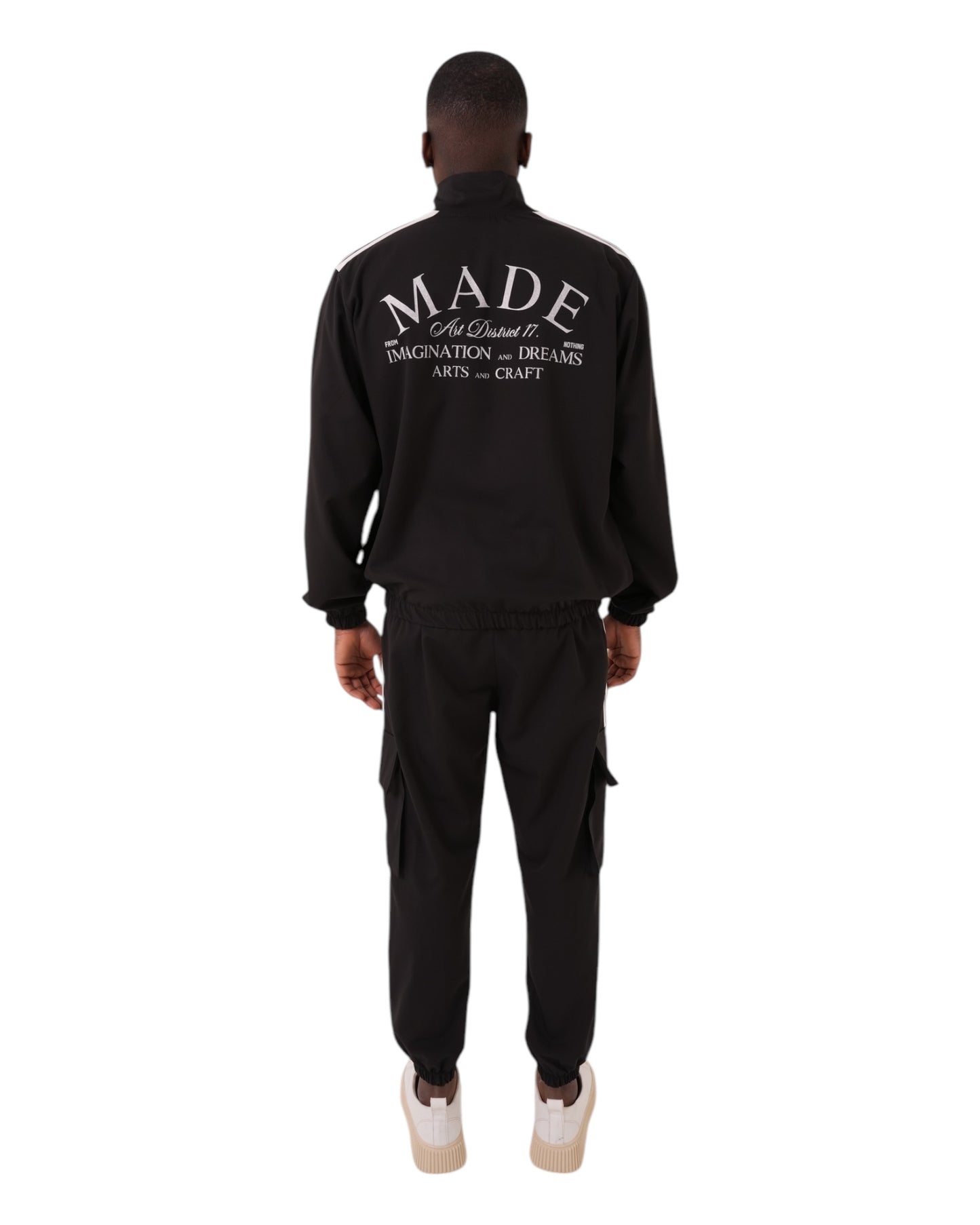 tuta uomo mfn stampa davanti e dietro