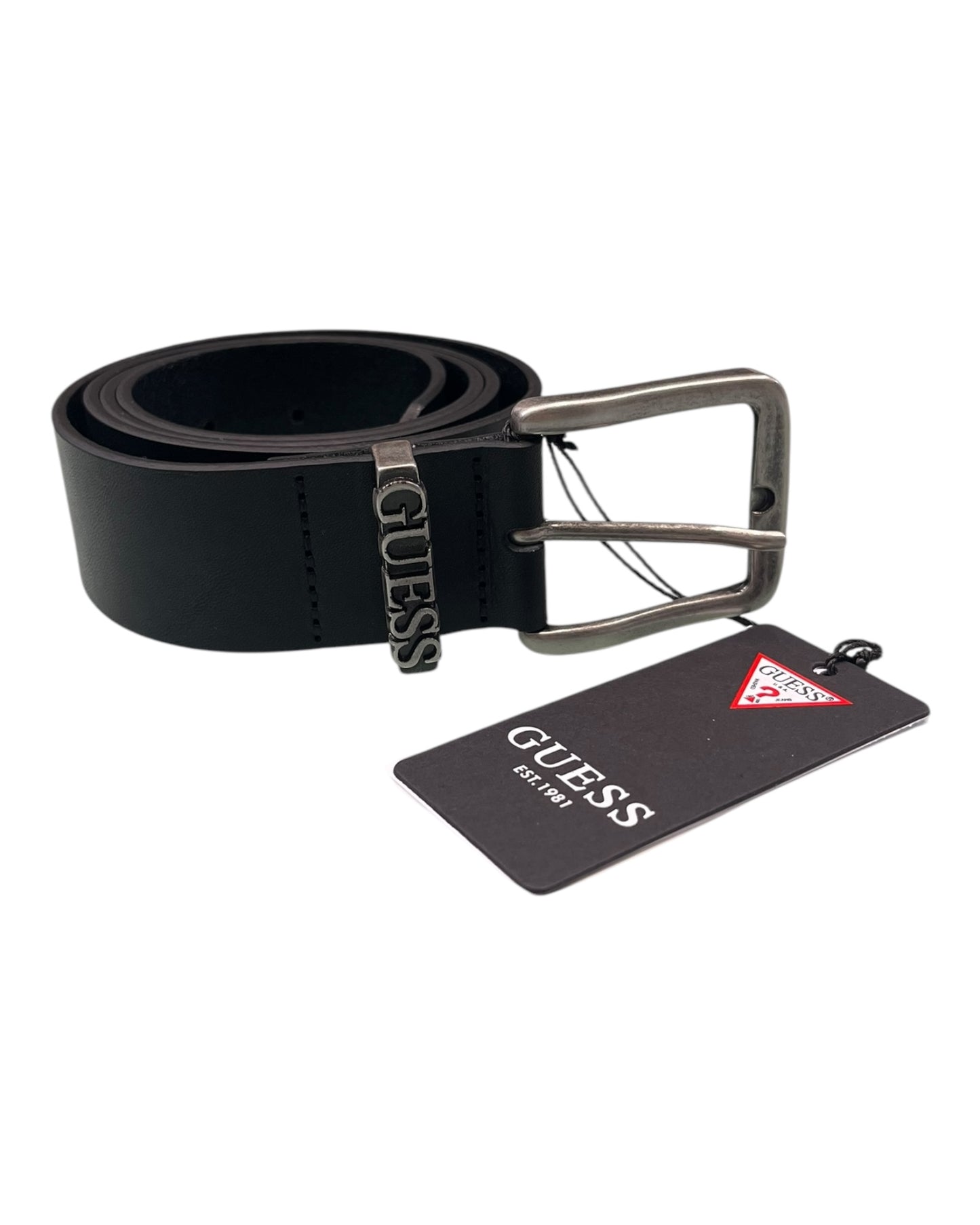 cintura uomo guess in pelle