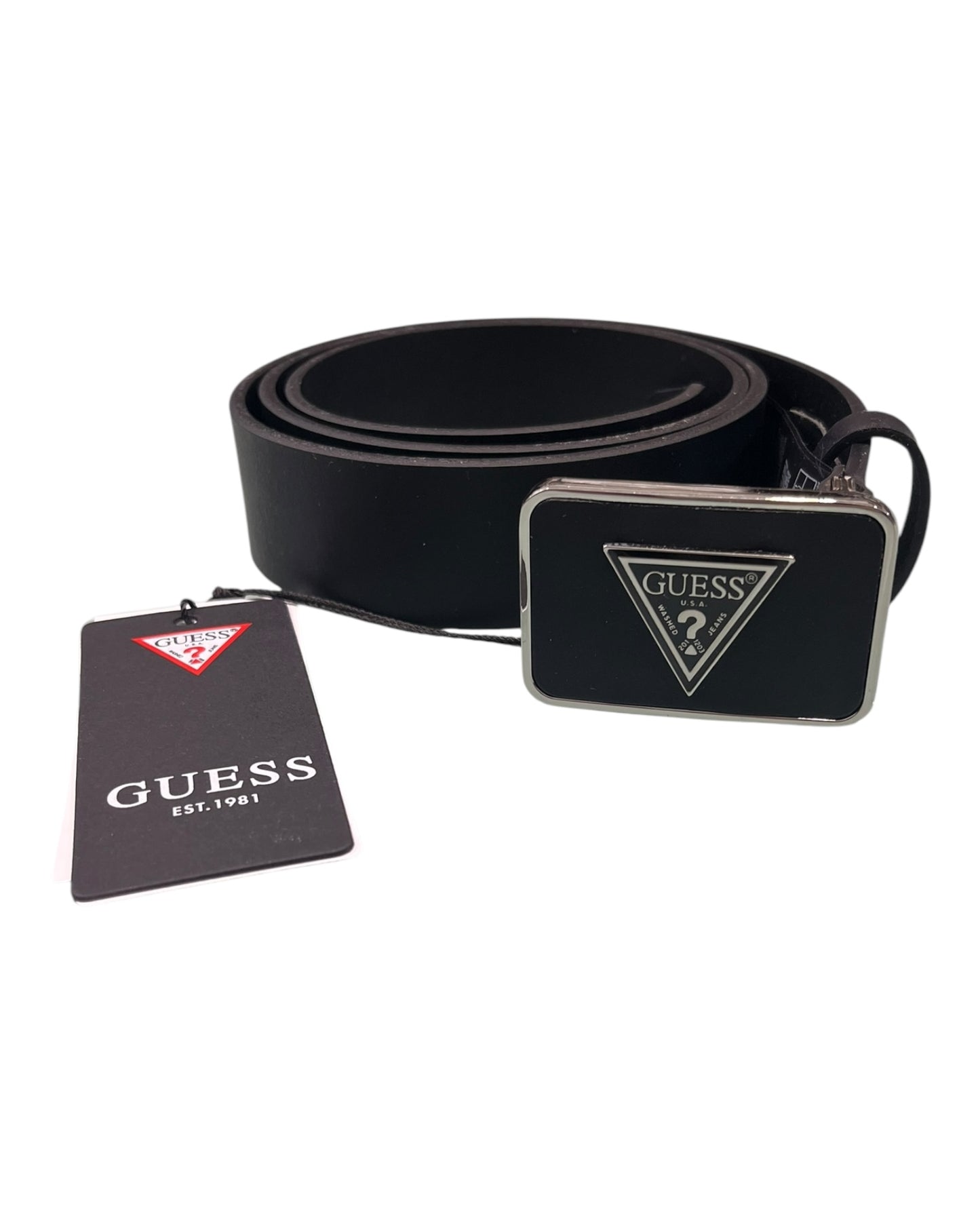 cintura uomo guess fibbia logo