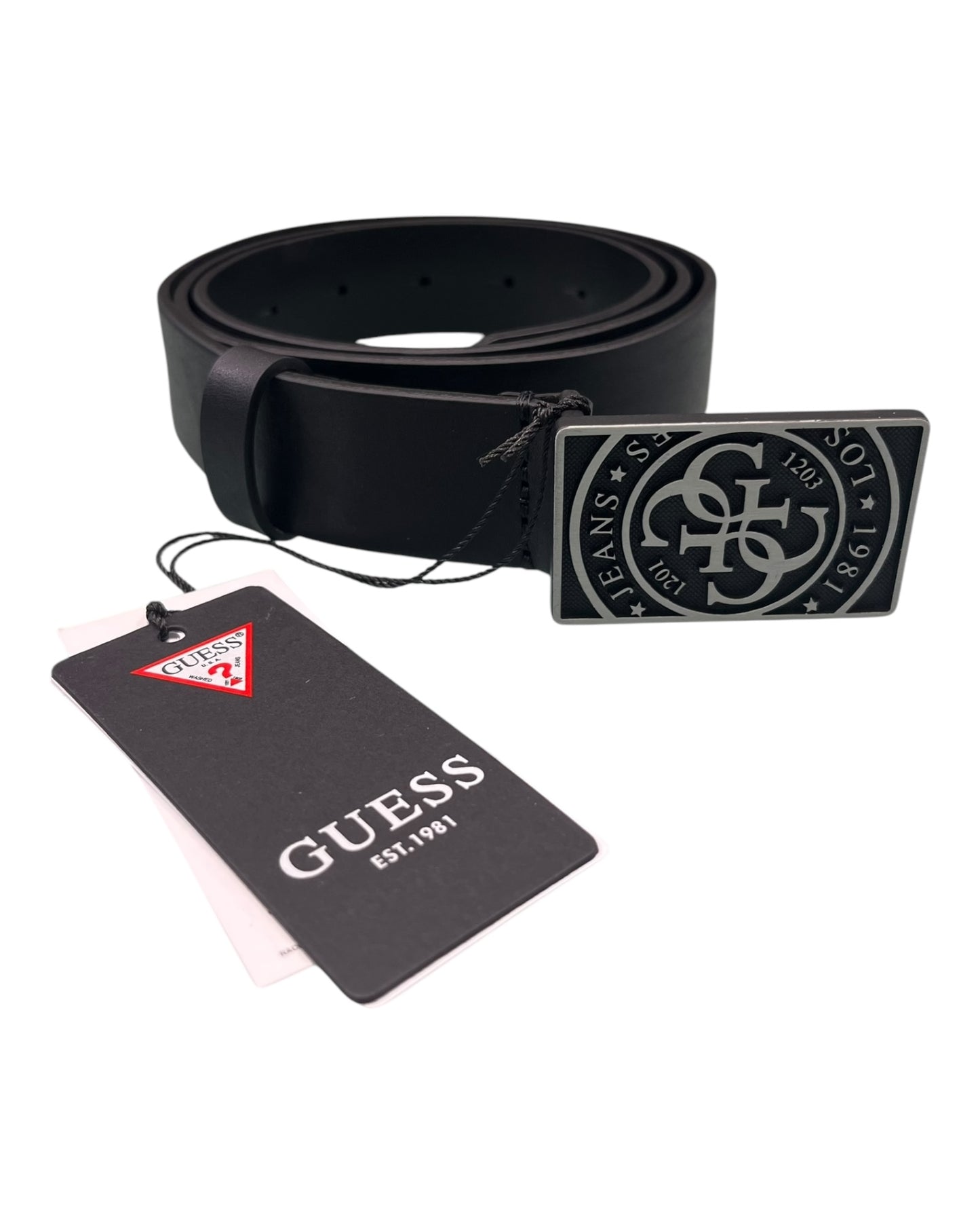 cintura uomo guess fibbia logo