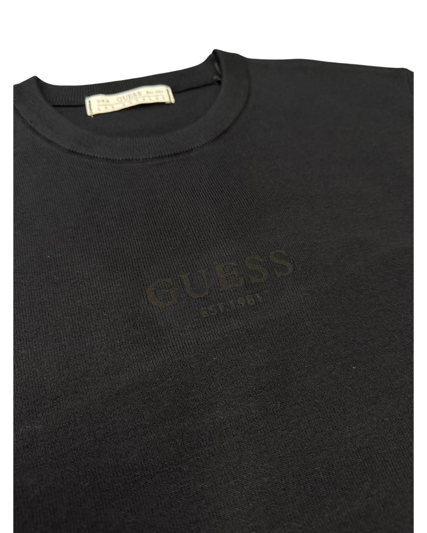 maglioncino uomo guess ricamo piccolo