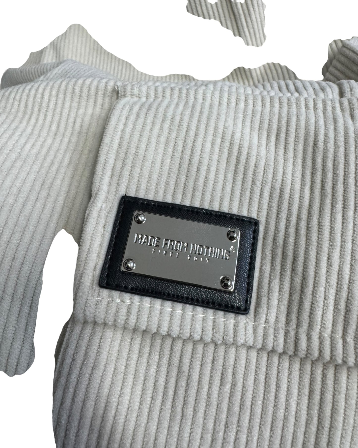 pantalone cargo uomo in velluto mfn