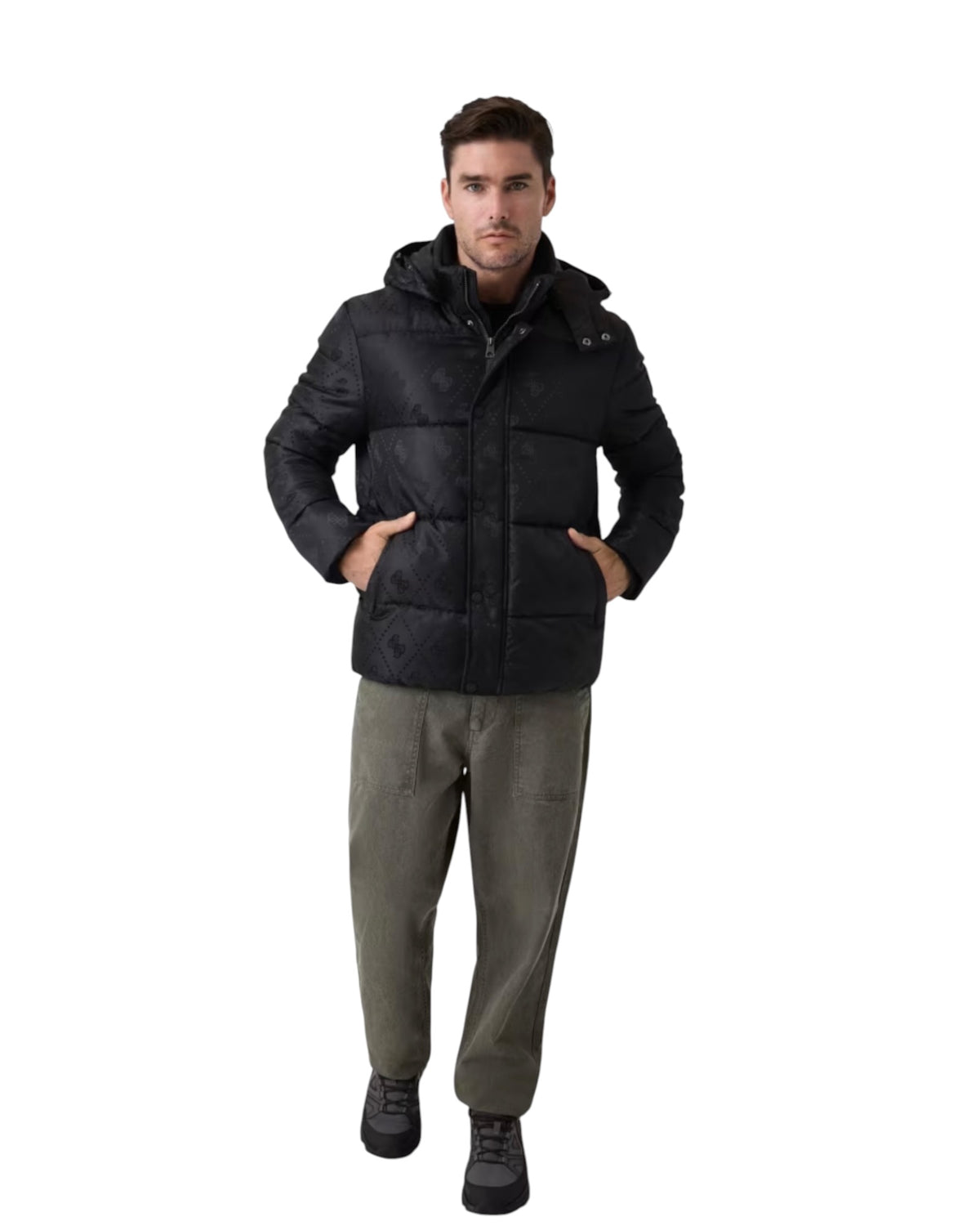 piumino uomo guess