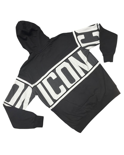 Felpa cappuccio uomo Icon stripe