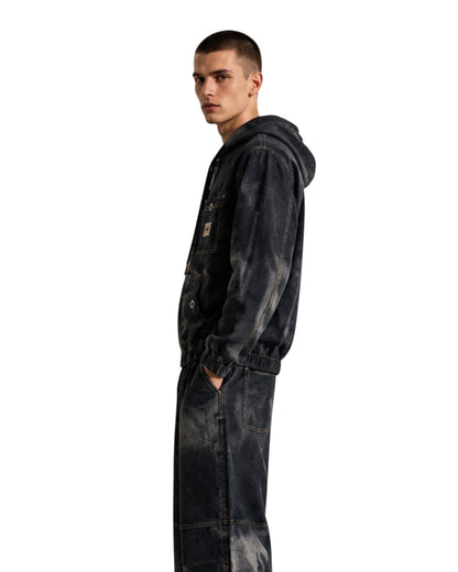 Coordinato in denim uomo MFN