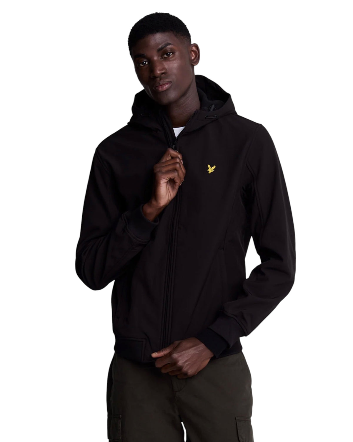 giubbotto uomo lyle & scott softshell foderata in pile