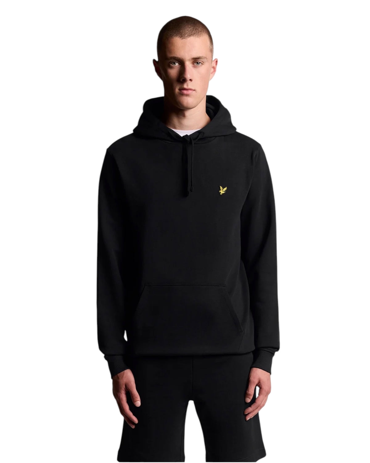 felpa uomo cappuccio lyle & scott