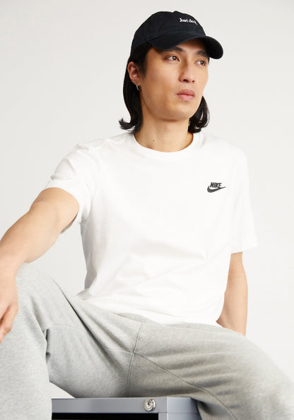 Shirt Nike Club Tee logo ricamo
