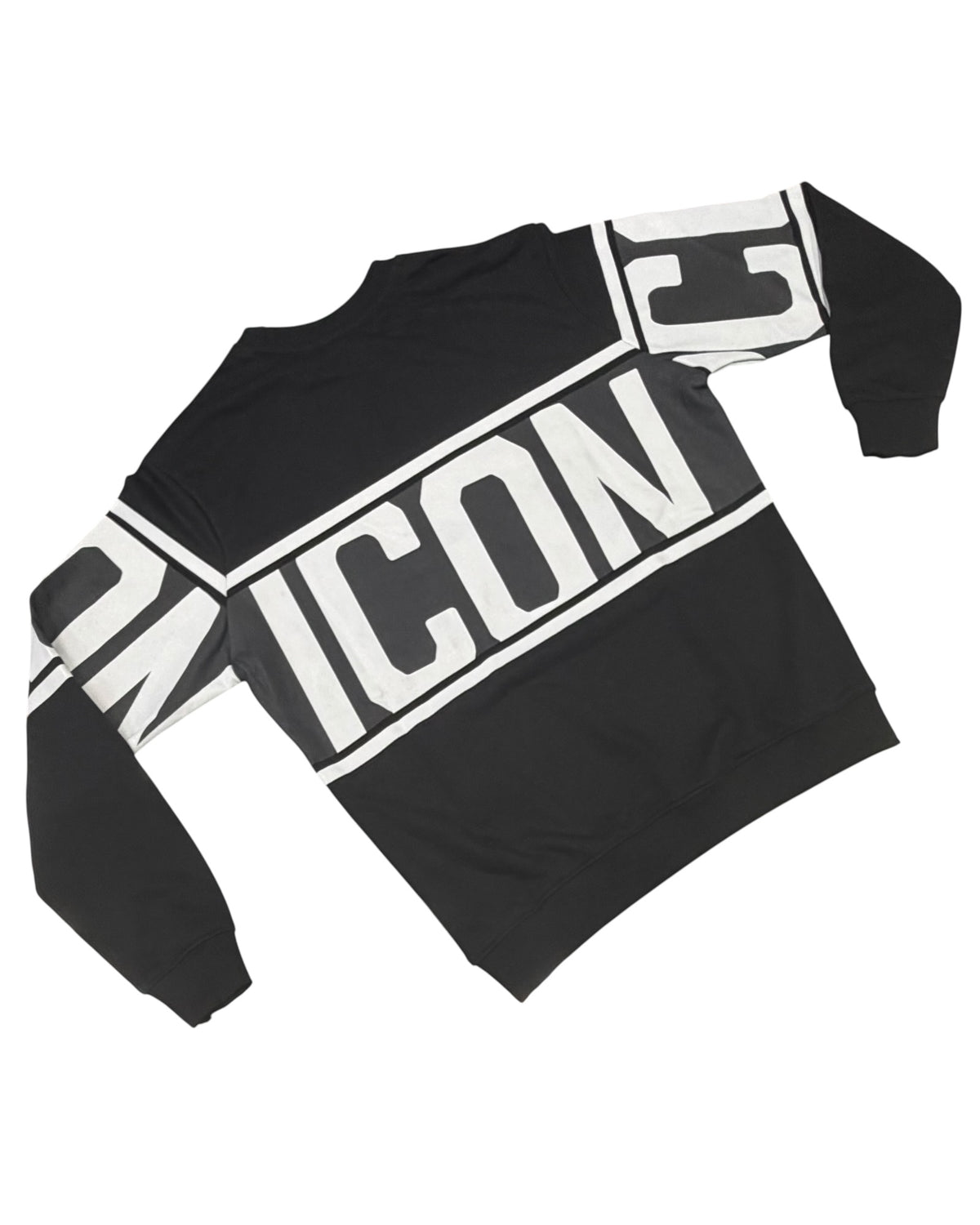 felpa girocollo uomo icon stripe