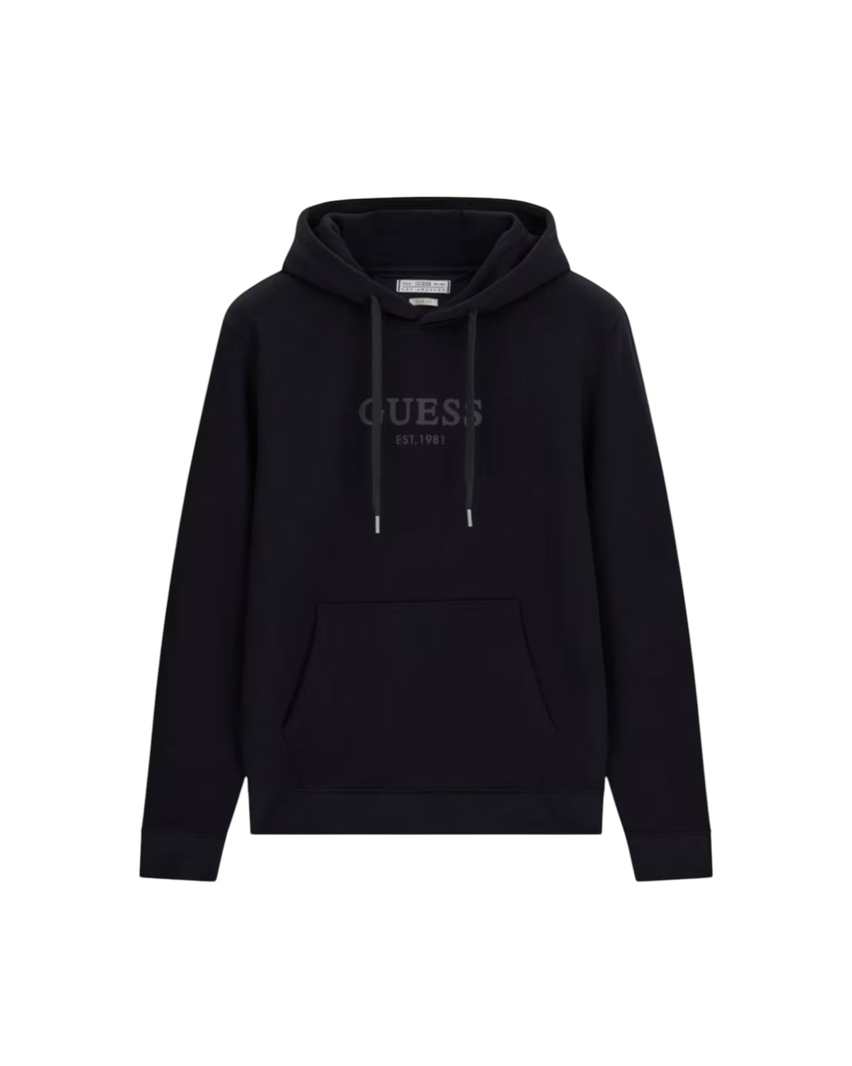 felpa cappuccio uomo guess