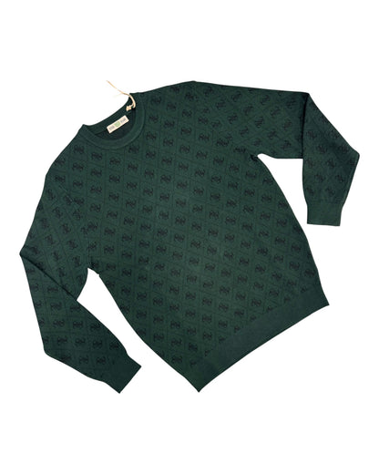 Maglioncino uomo Guess stampa All Over logo
