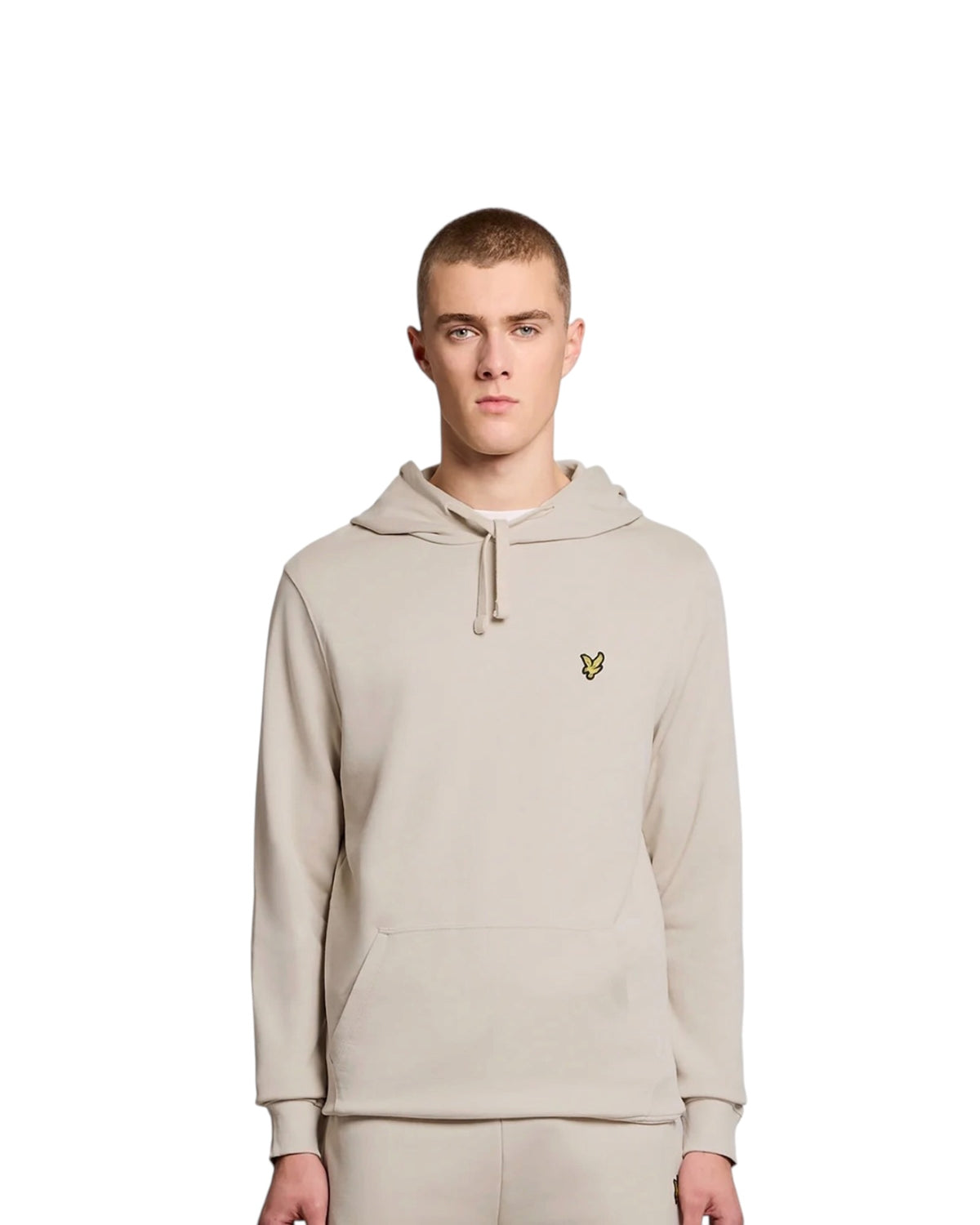 felpa uomo cappuccio lyle & scott