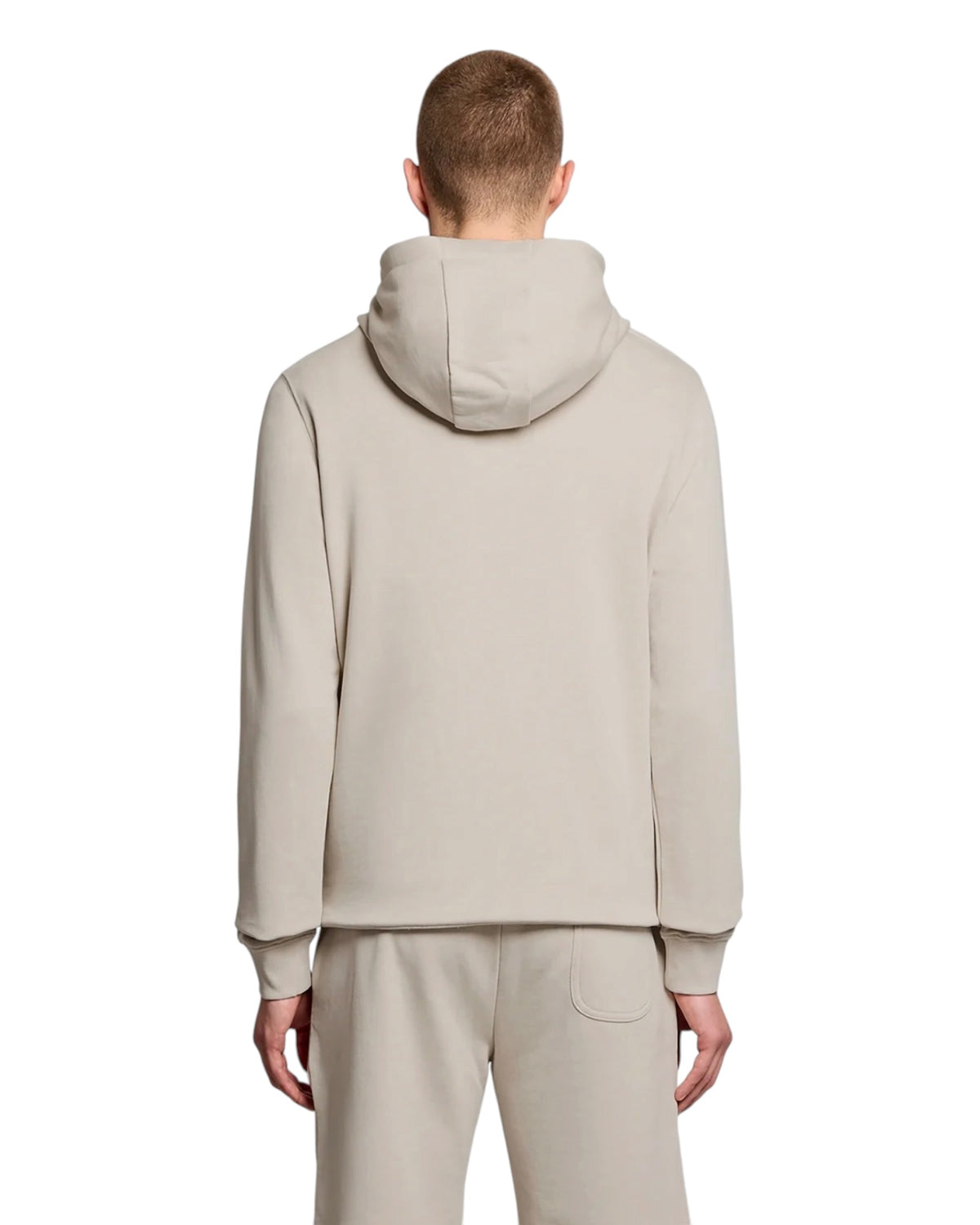 felpa uomo cappuccio lyle & scott