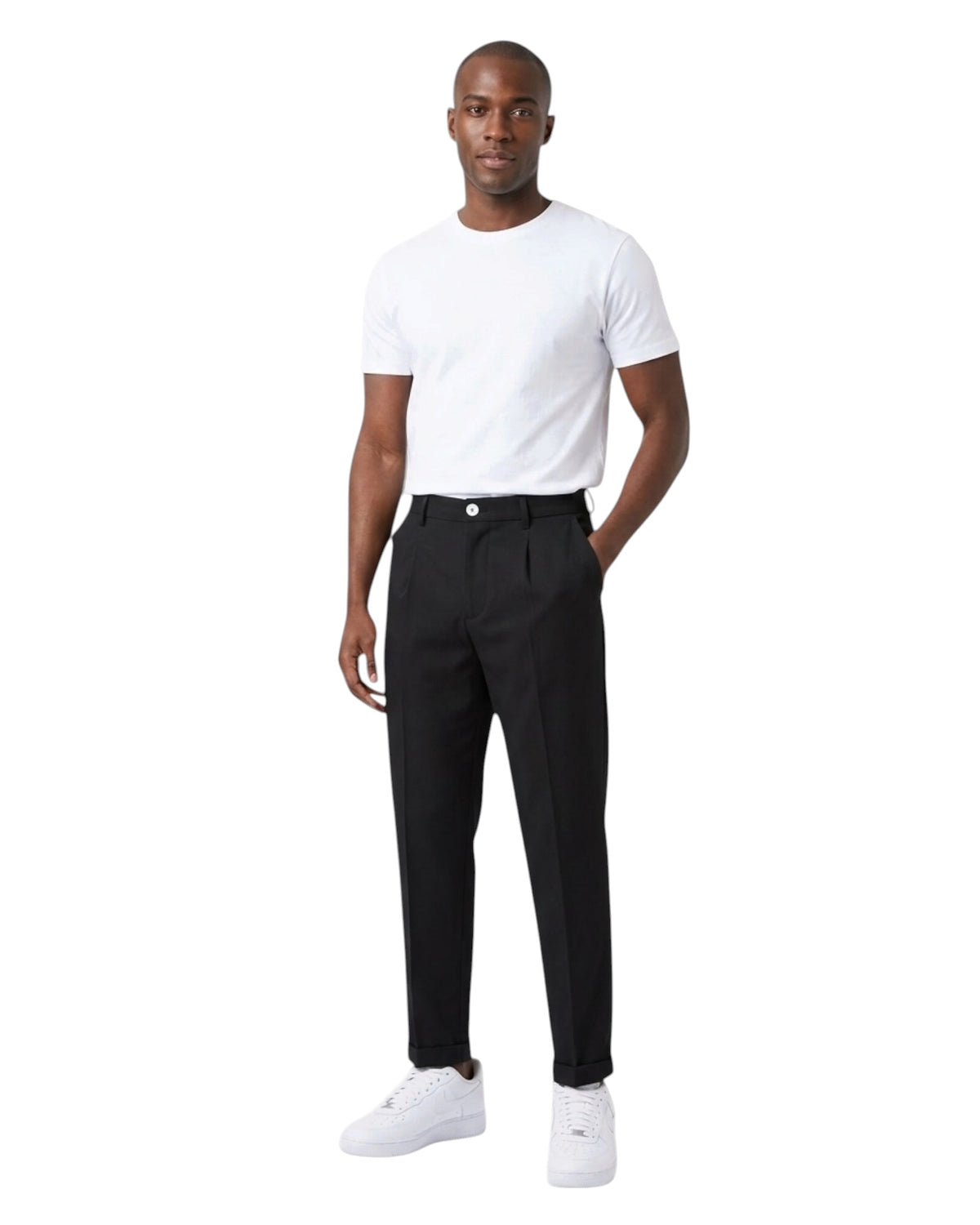 pantalone uomo soldier fresco lana