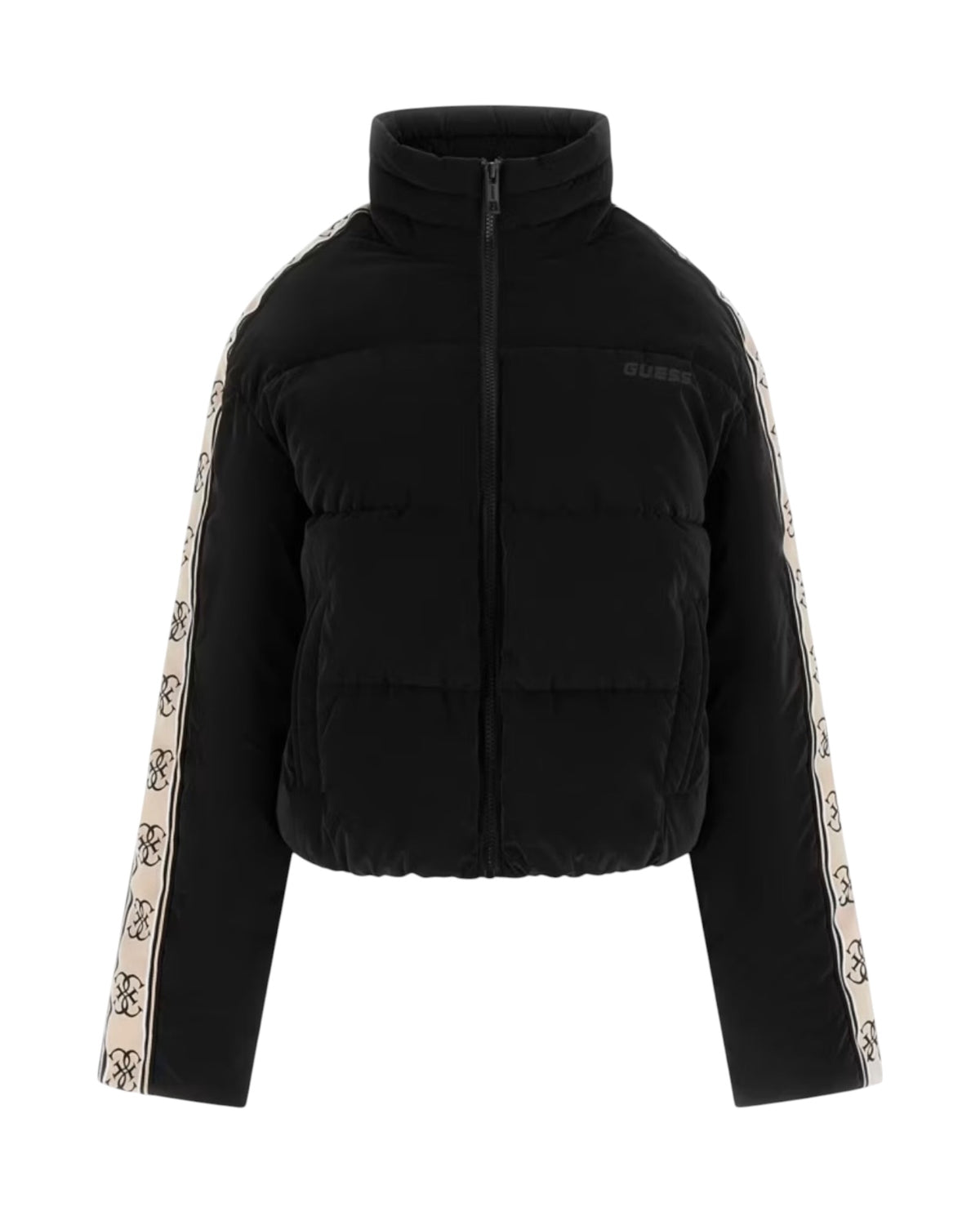 piumino donna guess banda larga