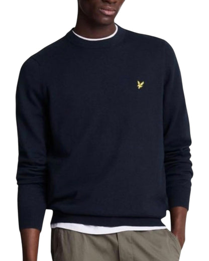 Maglioncino uomo Lyle & Scott in lana merino