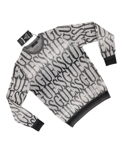 Maglioncino uomo Guess stampa All Over
