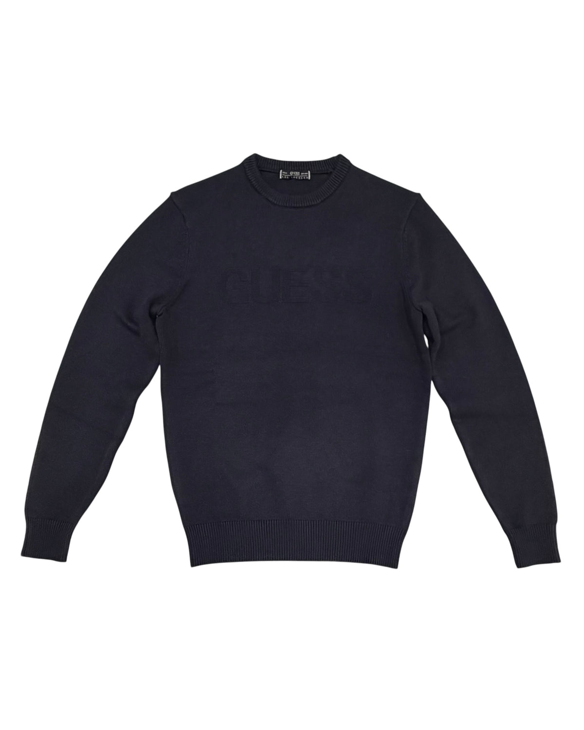 maglioncino uomo guess ricamo centrale