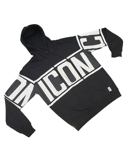 Felpa cappuccio uomo Icon stripe