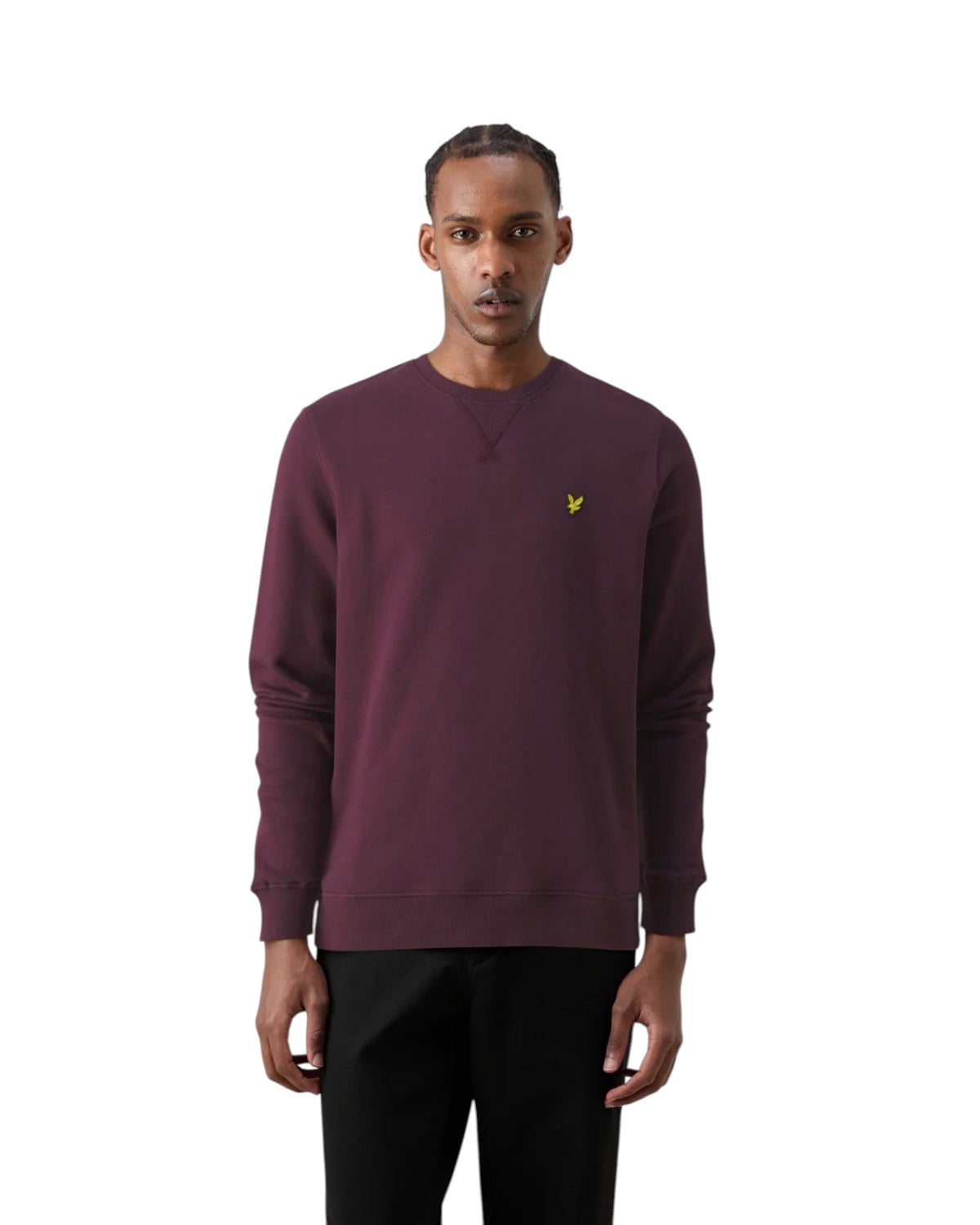 felpa uomo girocollo lyle & scott