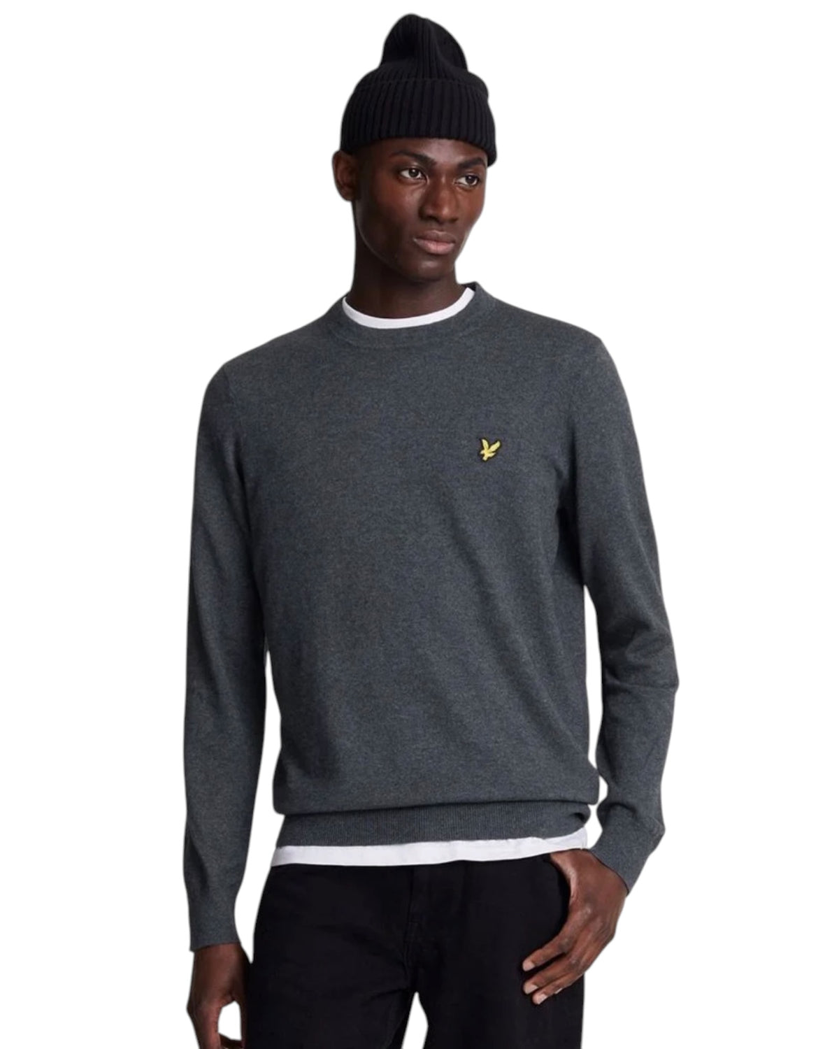 maglioncino uomo lyle & scott in lana merino