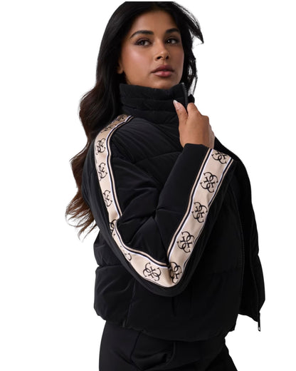 Piumino Donna Guess banda larga