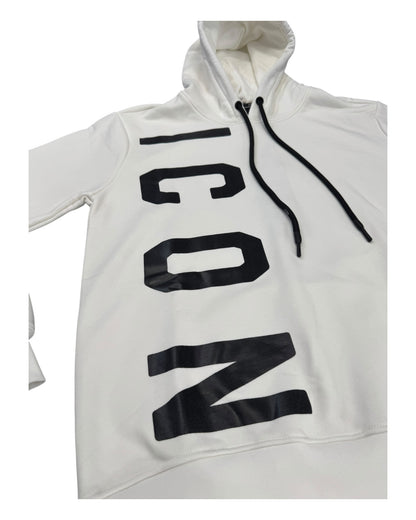 Felpa uomo ICON logo verticale