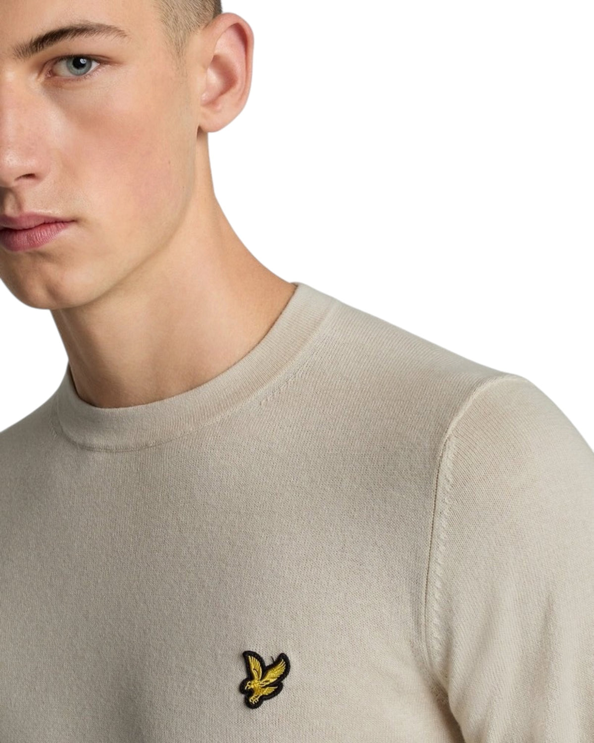 maglioncino uomo lyle & scott in lana merino