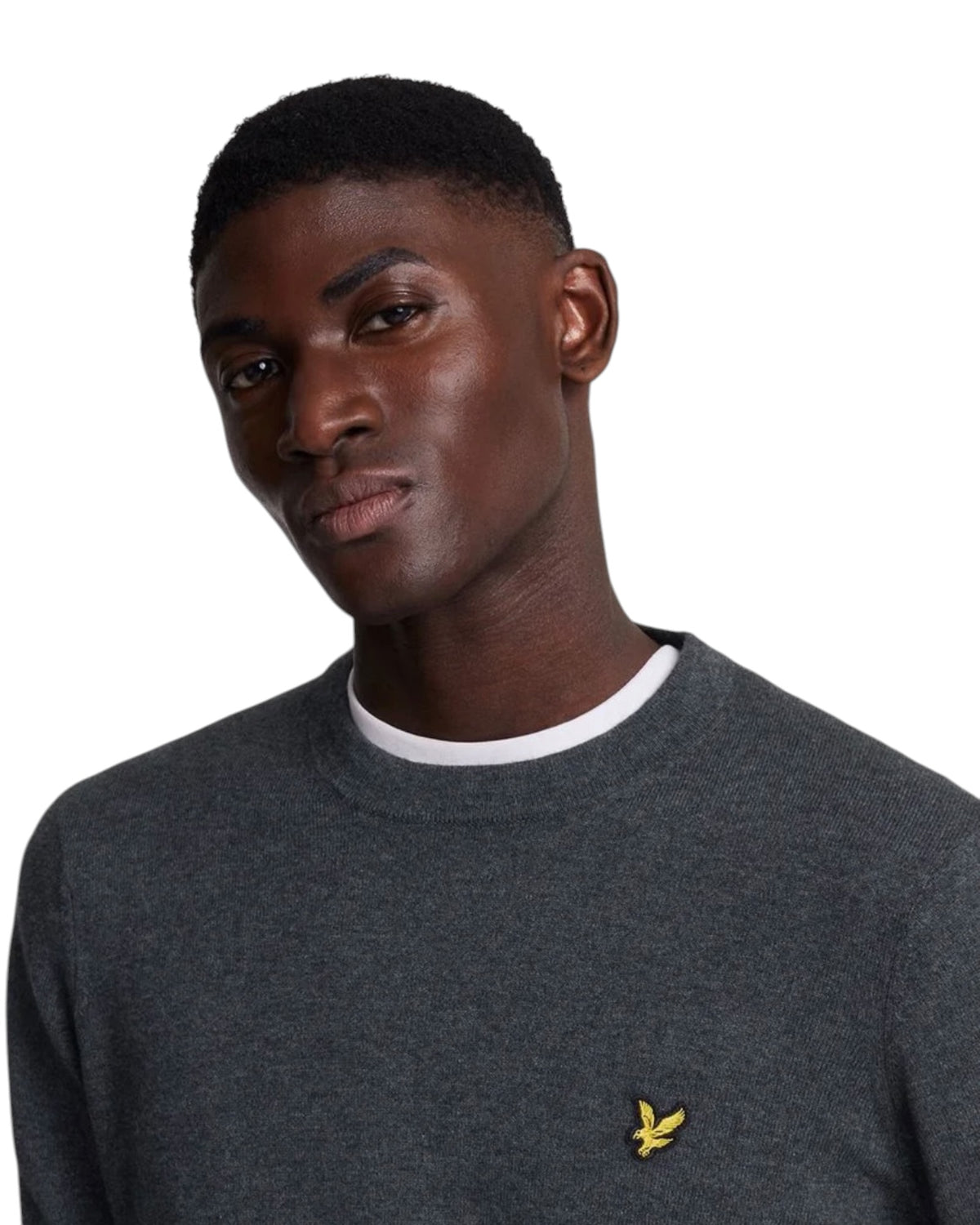 maglioncino uomo lyle & scott in lana merino