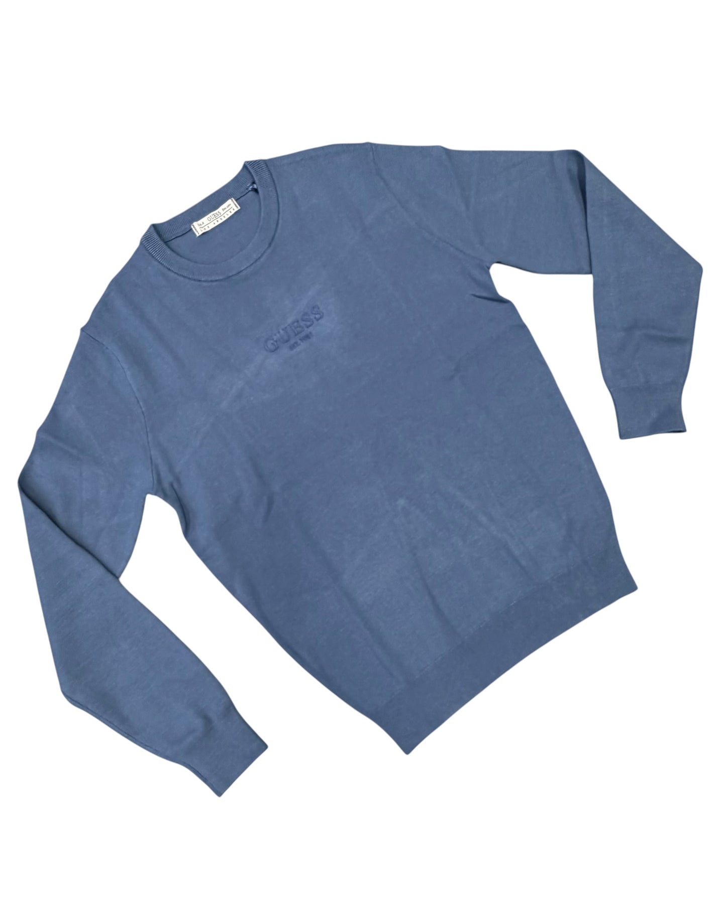 maglioncino uomo guess ricamo piccolo