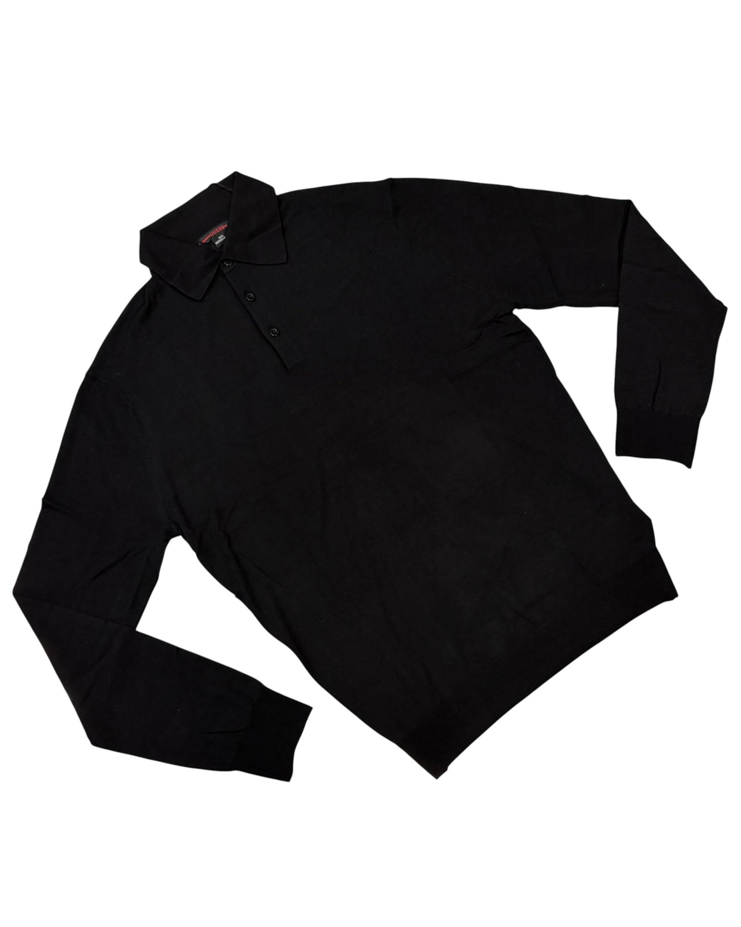 polo uomo guess in lana merino