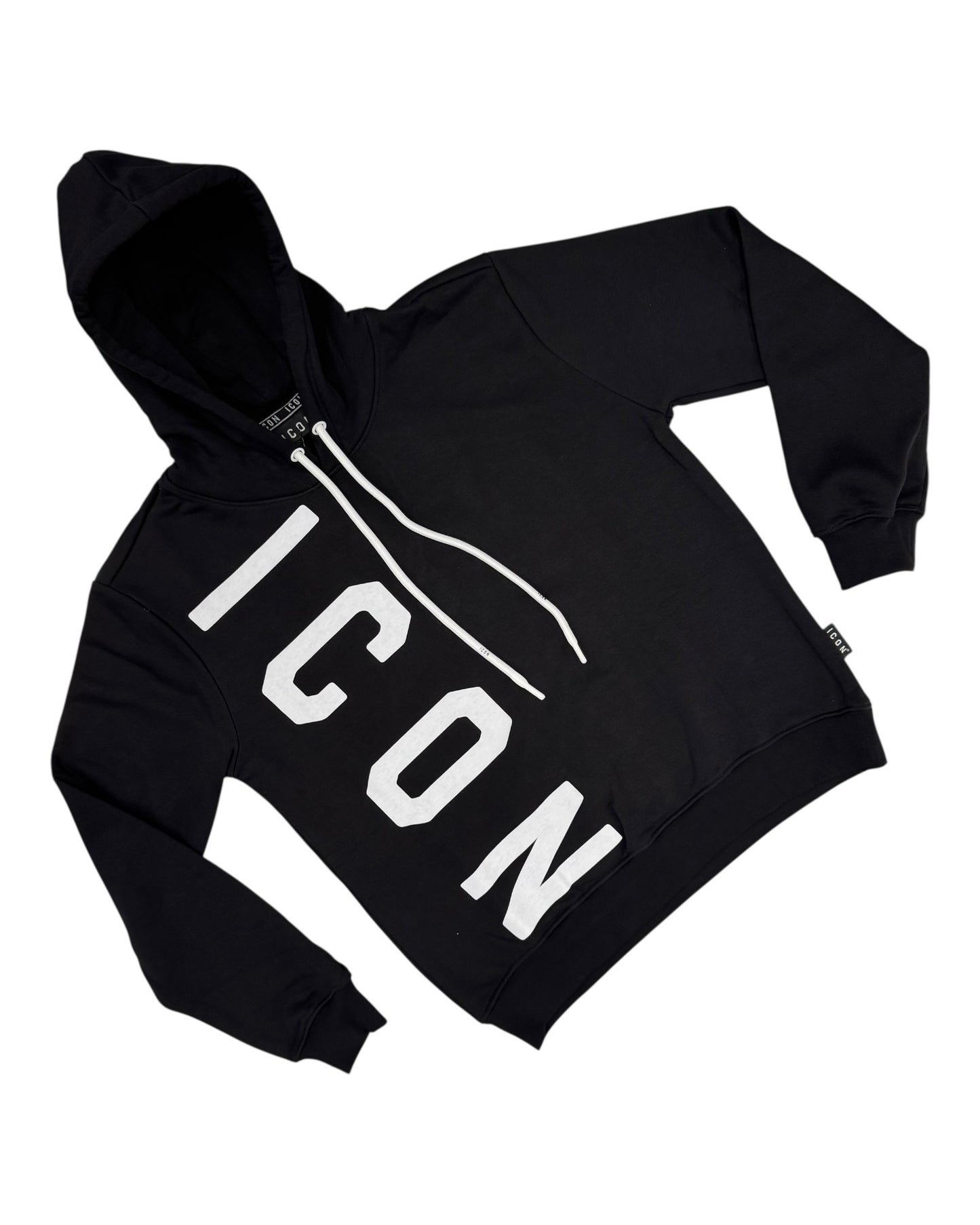 felpa uomo icon logo verticale