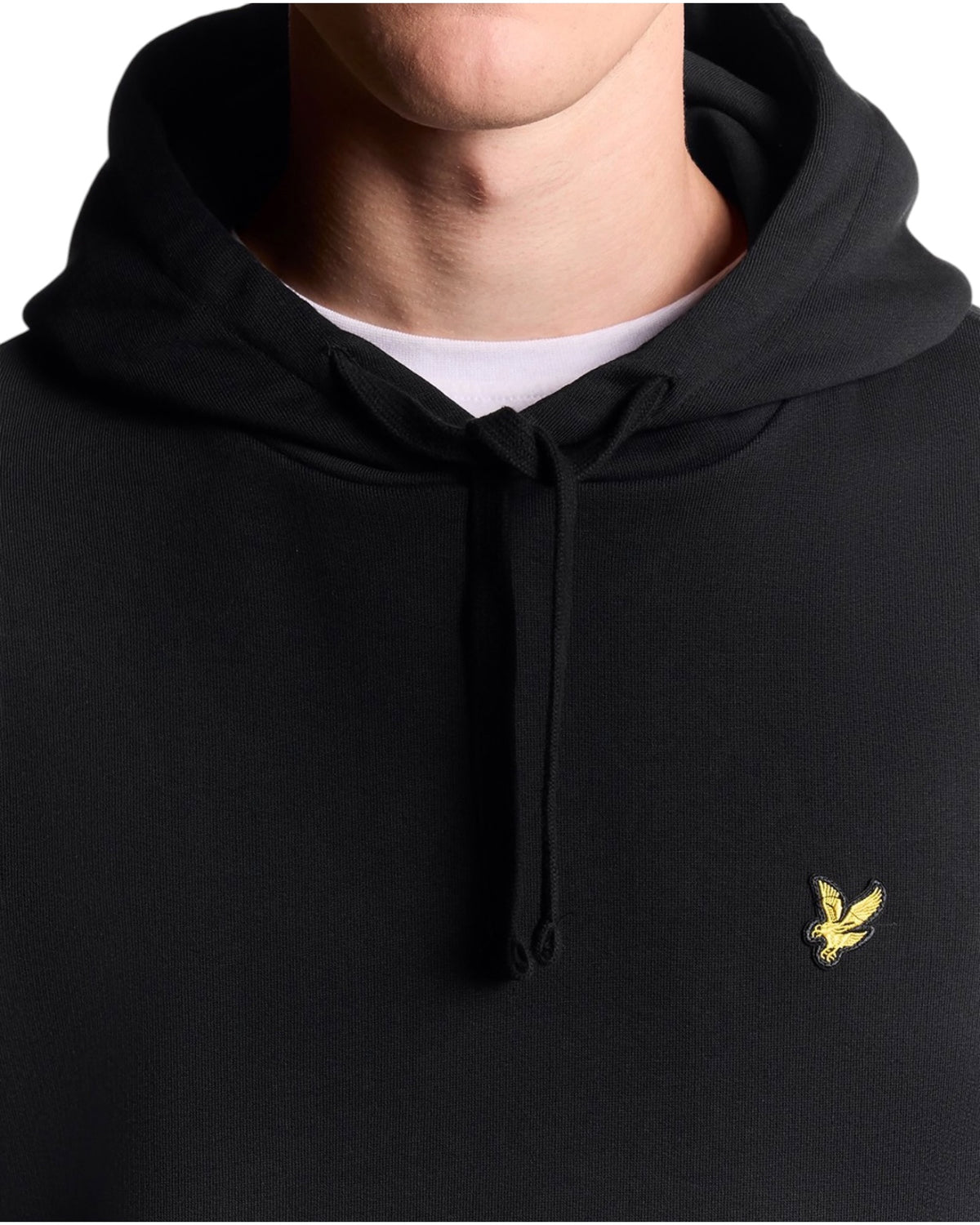 felpa uomo cappuccio lyle & scott