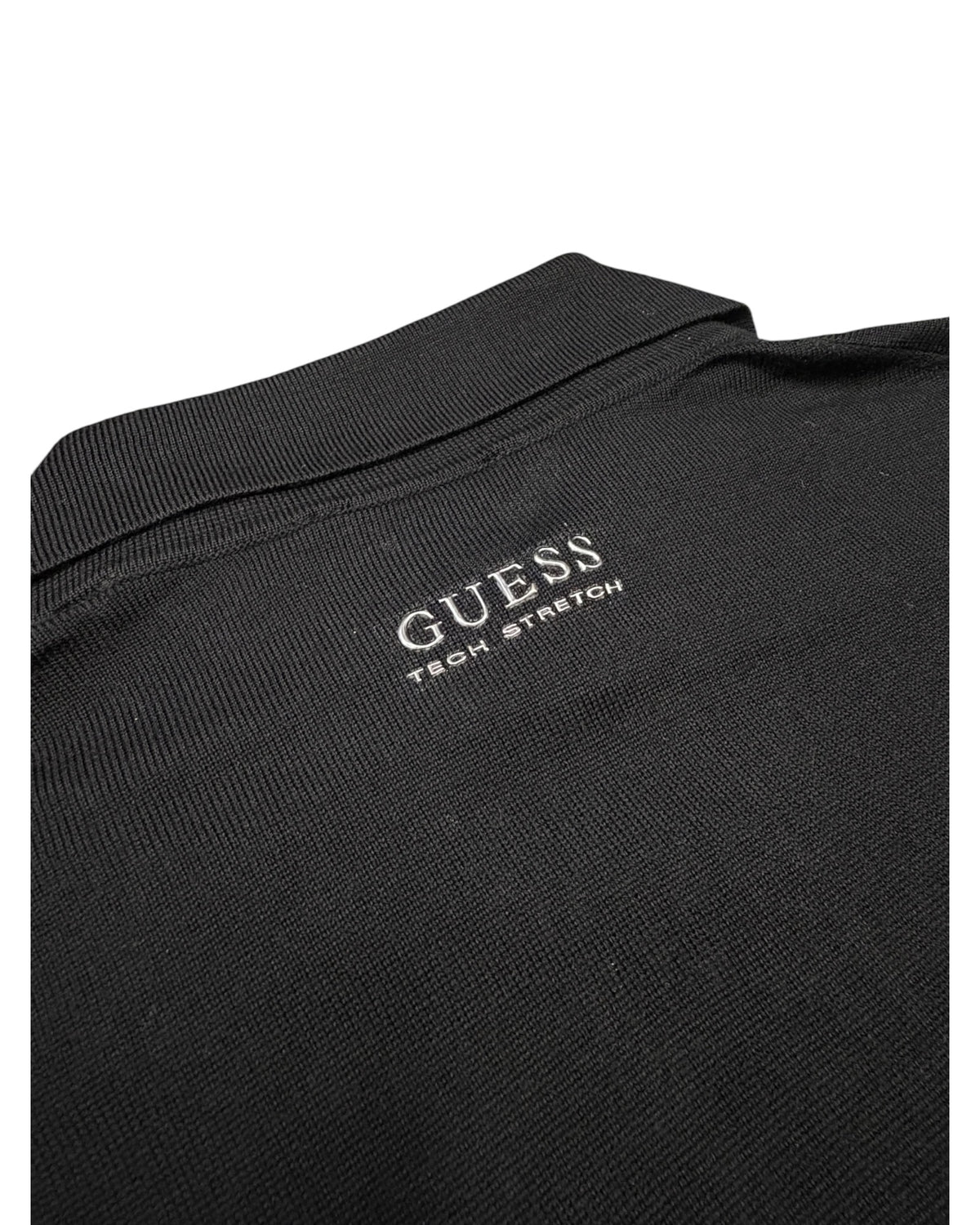 polo uomo guess in lana merino