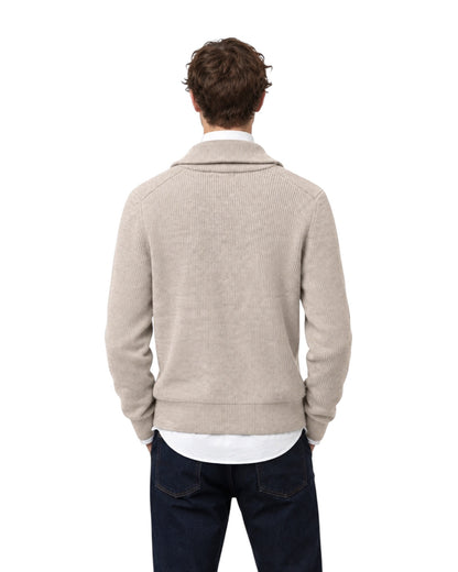 Cardigan uomo con zip Gianni Lupo
