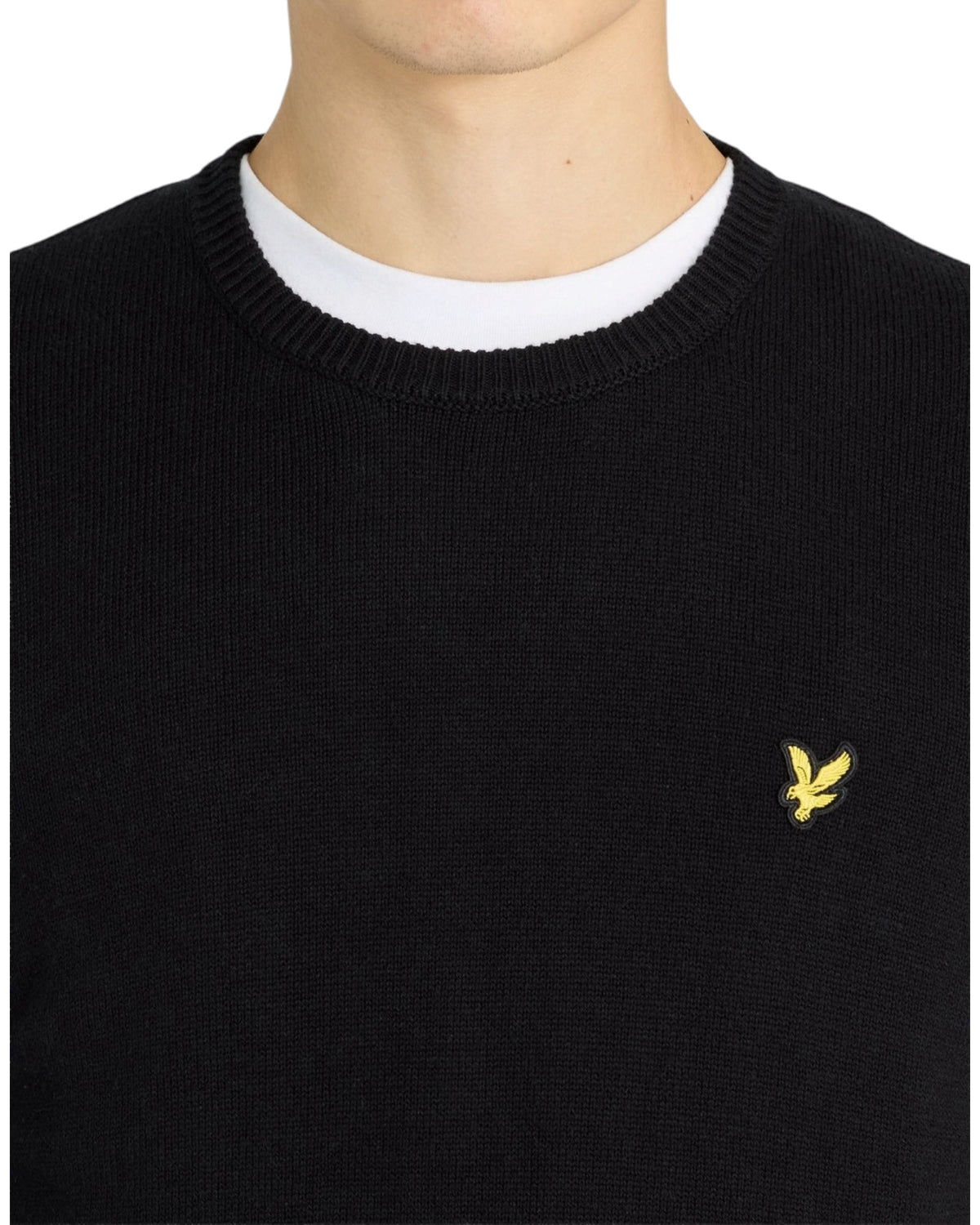 maglioncino uomo lyle & scott in lana merino